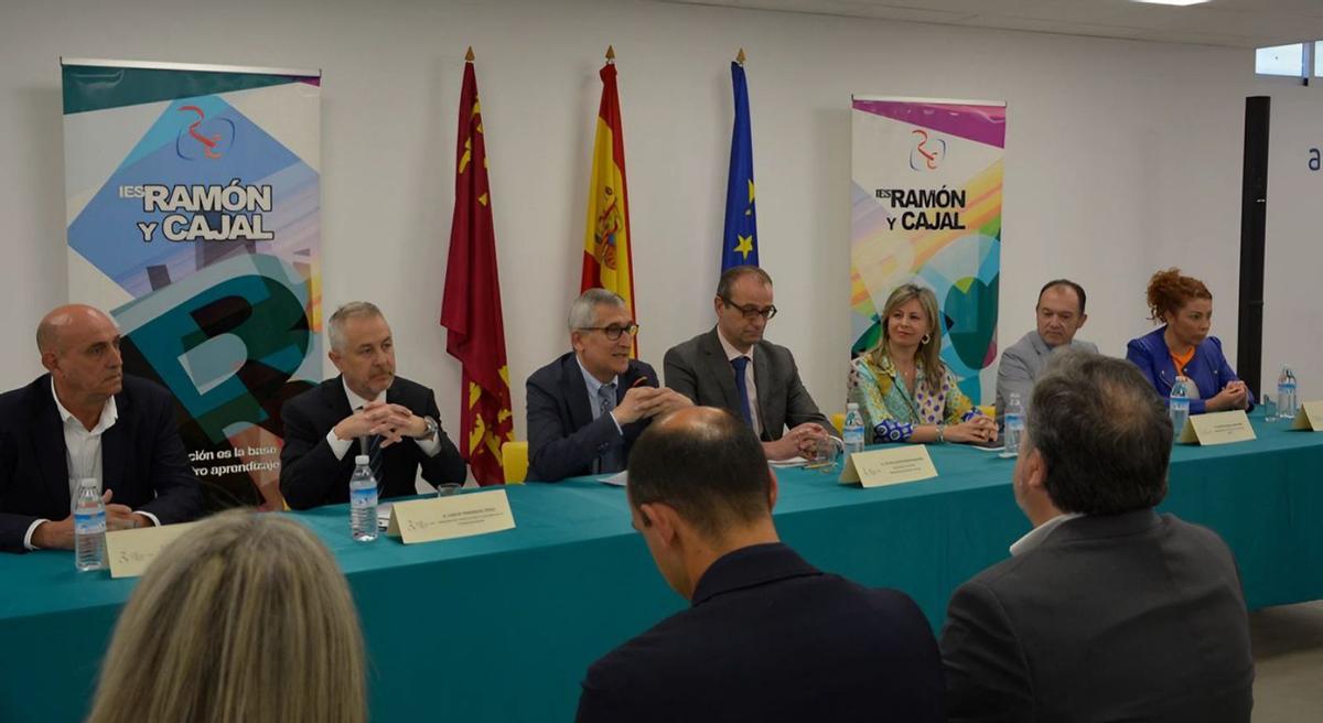 Presentación del proyecto ‘FP sostenible: la huerta de Murcia como germen de belleza y salud’.  | CAIXABANK