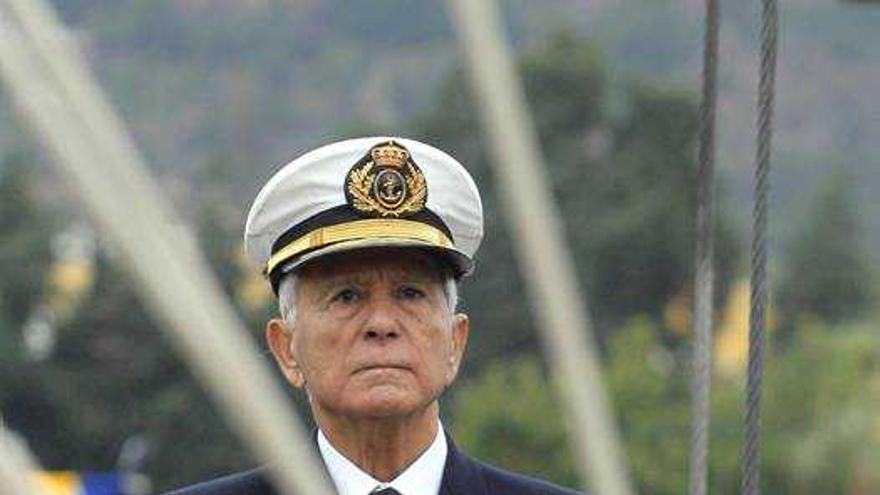 Adolfo Baturone, ex-almirante jefe de la Zona Marítima del Mediterráneo