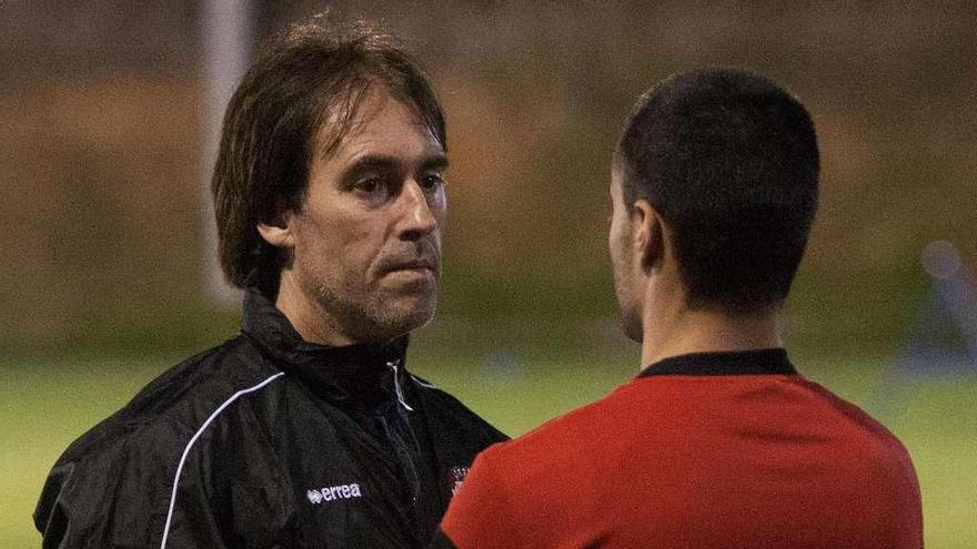 Carlos Tornadijo durante un entrenamiento.