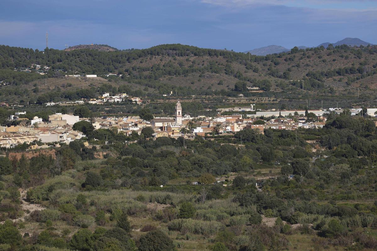 Vistas de Estivella.