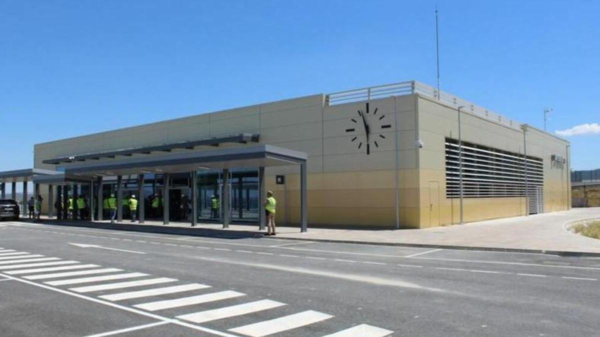 Estación ferroviaria de AVE en Antequera.