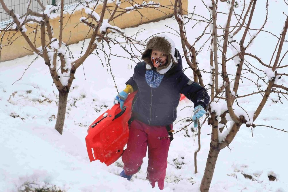 Nieve en Coy, Lorca