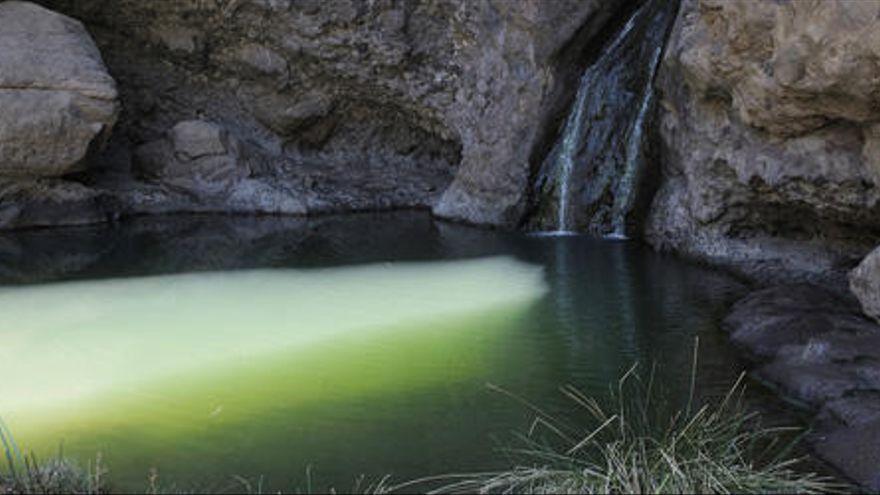 El Charco Azul, en Agaete