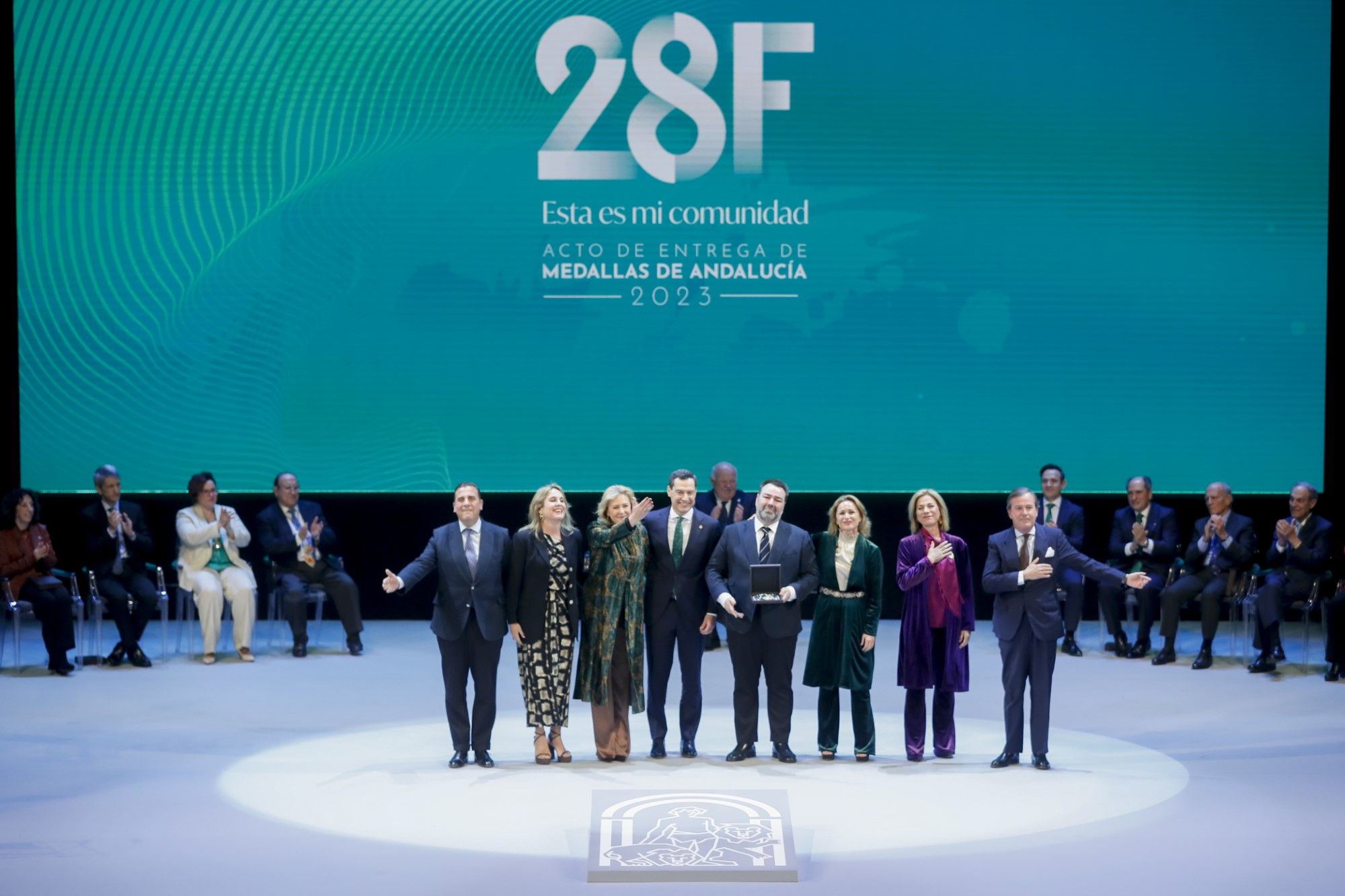 La gala del 28-F y la entrega de Medallas de Andalucía, en imágenes