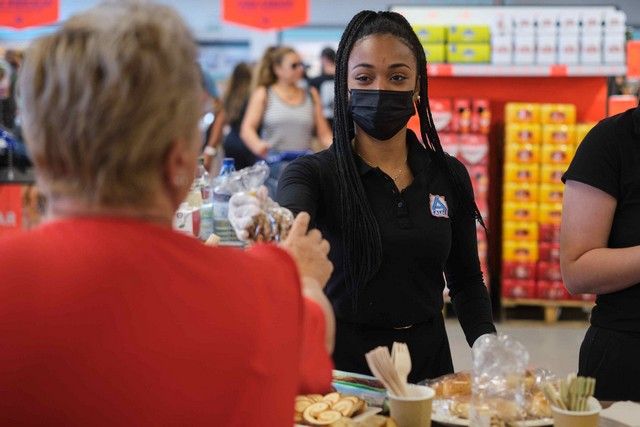 Inauguración del supermercado de ALDI en El Púlpito, Los Rodeos