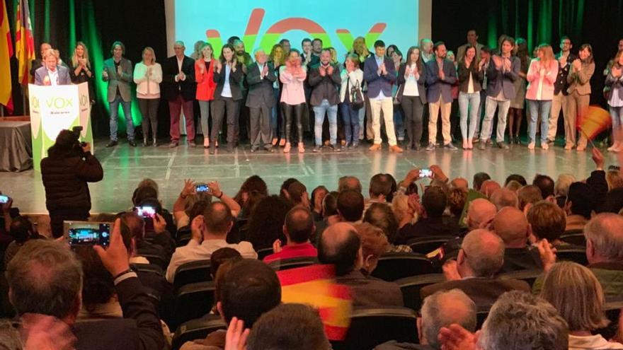 Vox Baleares presenta su lista de candidatos al Parlament