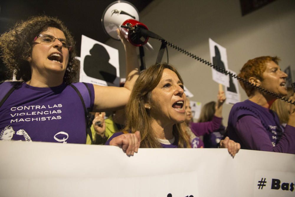 Manifestación contra la violencia machista