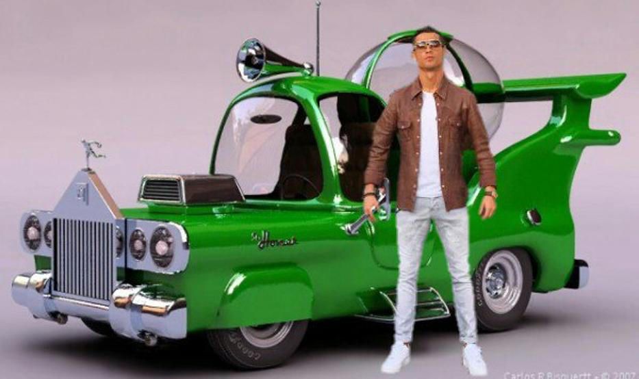 Los memes del nuevo coche de Cristiano Ronaldo