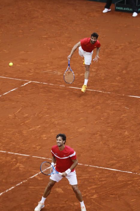 Partido de dobles España-Alemania