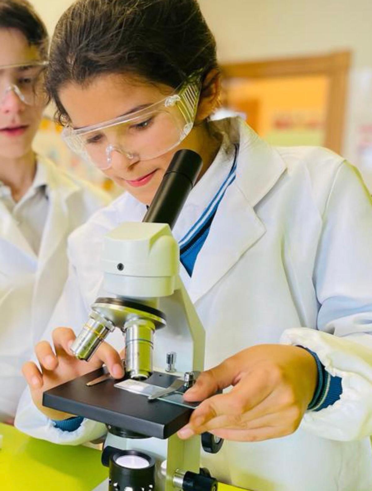 El colegio cuenta con laboratorios