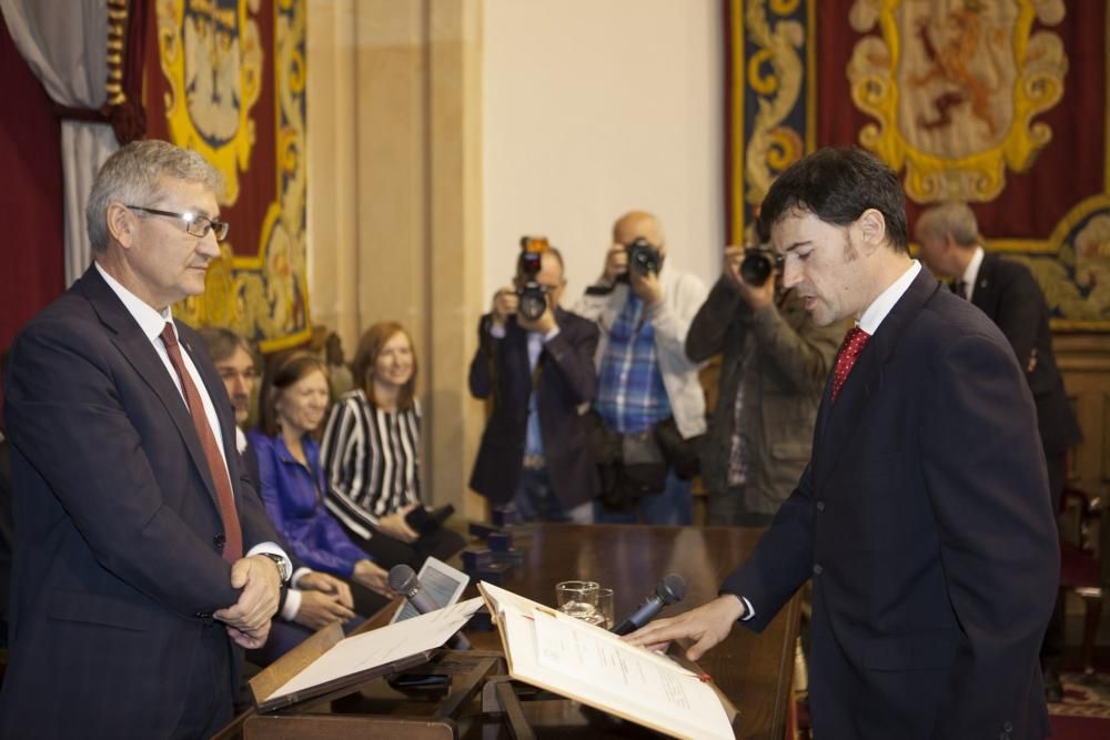 Toma de posesión de los vicerectores de la Universidad de Oviedo