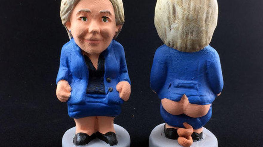 Caganer.com crea les figures dels candidats americans Hilary Clinton i Doland Trump