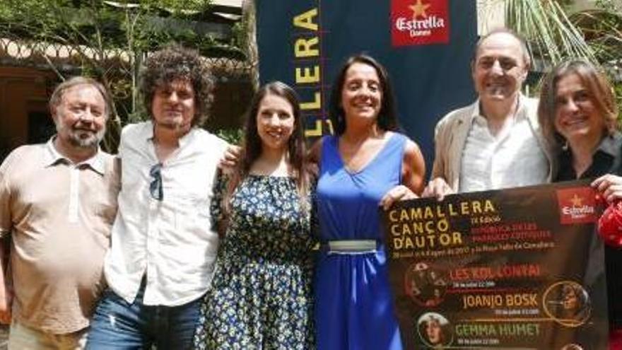 Jaume Torrent, Joanjo Bosk, Gemma Humet, Montse Castellà, Pere Camps i Sílvia Comes.