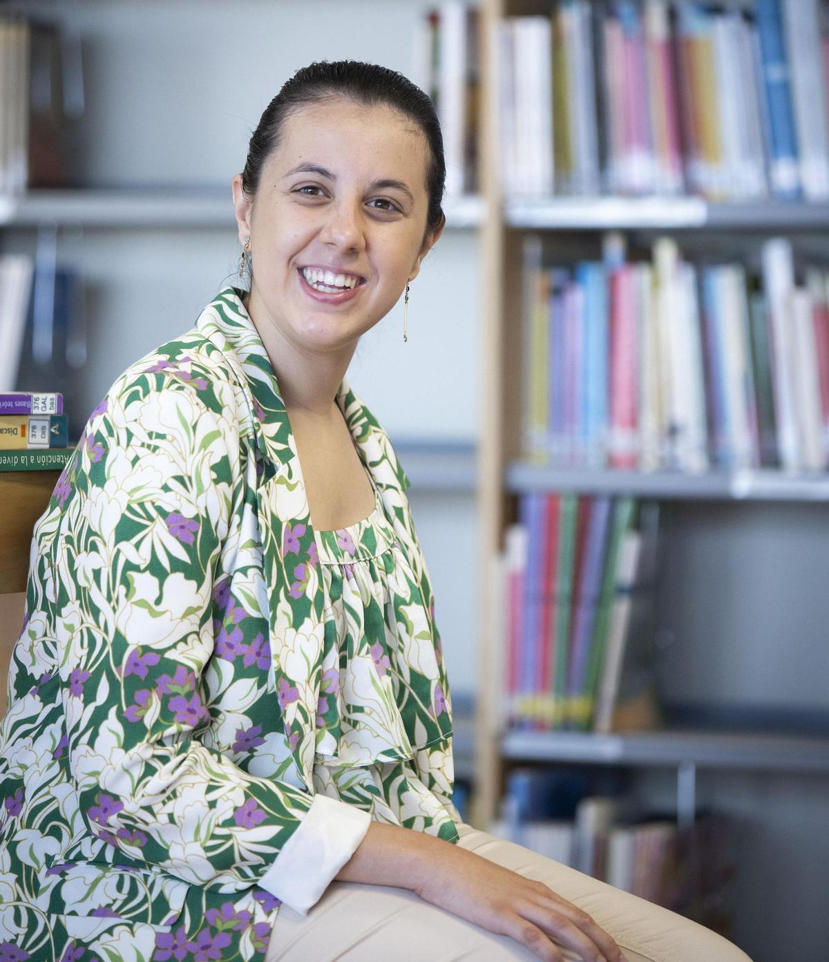 Carla Safont estudia maestro de Primaria en el CEU y quiere especializarse en Psicopedagogía