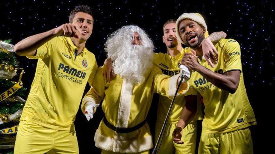 El Villarreal felicita la Navidad a ritmo del villancico &#039;Bacca-Baka&#039;