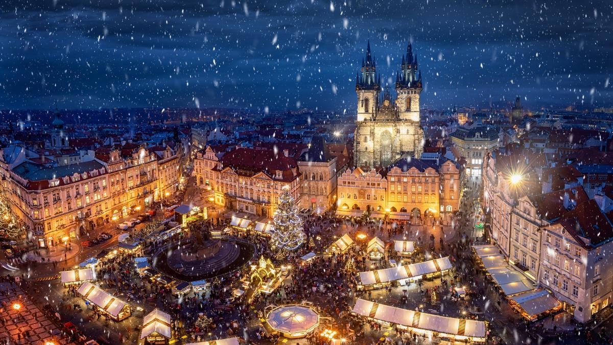 Praga, mercado navidad