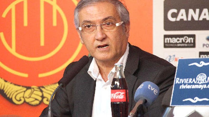 Manzano, durante su presentación oficial.