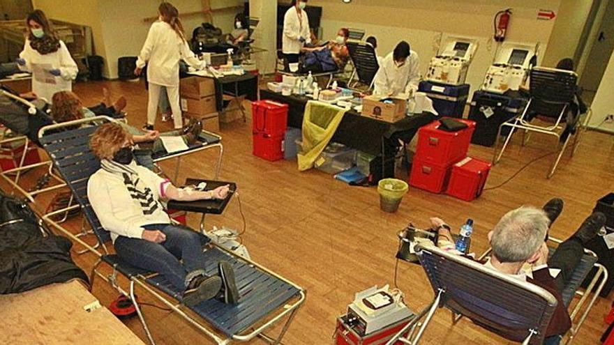 Van participar 258 persones a la donació de sang