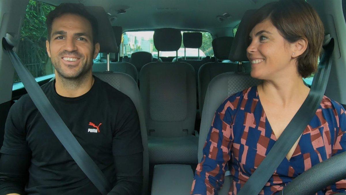 Cesc Fabregas y Samanta Villar