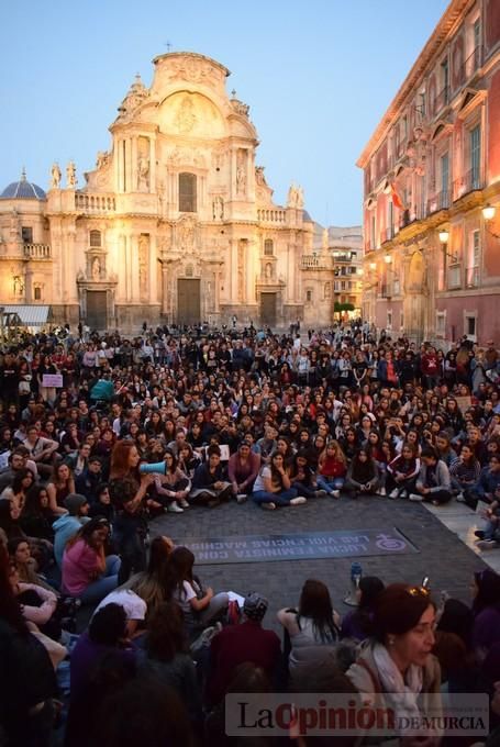 Concentración en Murcia para protestar por la sentencia a 'La Manada'