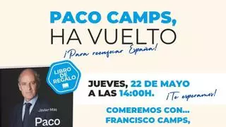 Paco Camps hace caja con su regreso