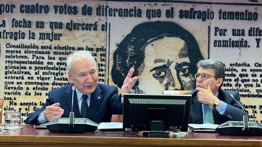 Francisco Rodríguez pide en el Senado consolidar el &quot;encuentro social y empresarial&quot; con los &quot;hijos y nietos&quot; de la emigración a América