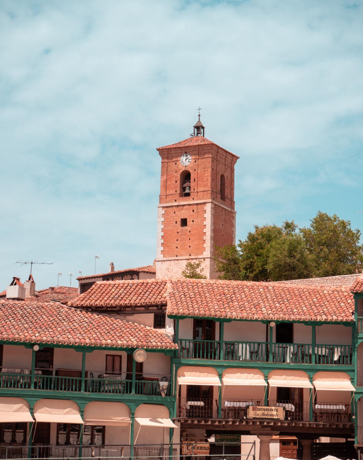 Vista de una de las torres de Chinchón.