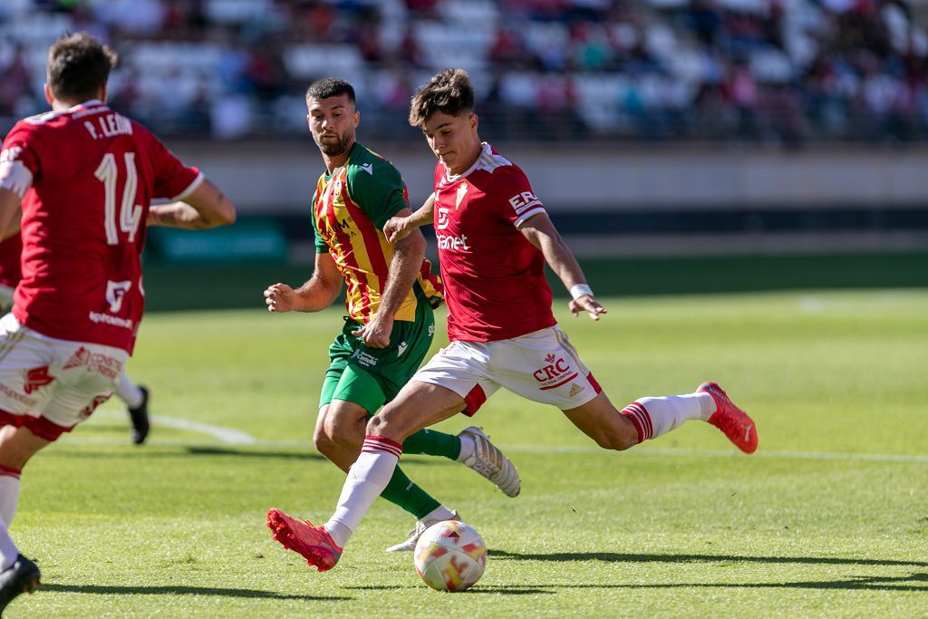 Real Murcia - Castellón, en imágenes