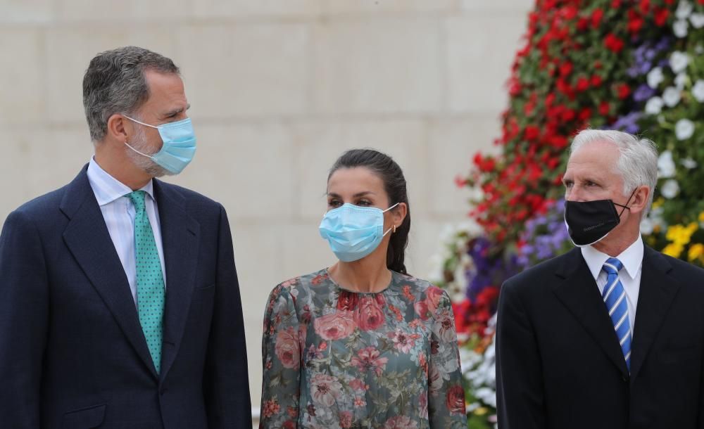 Los Reyes visitan el País Vasco.