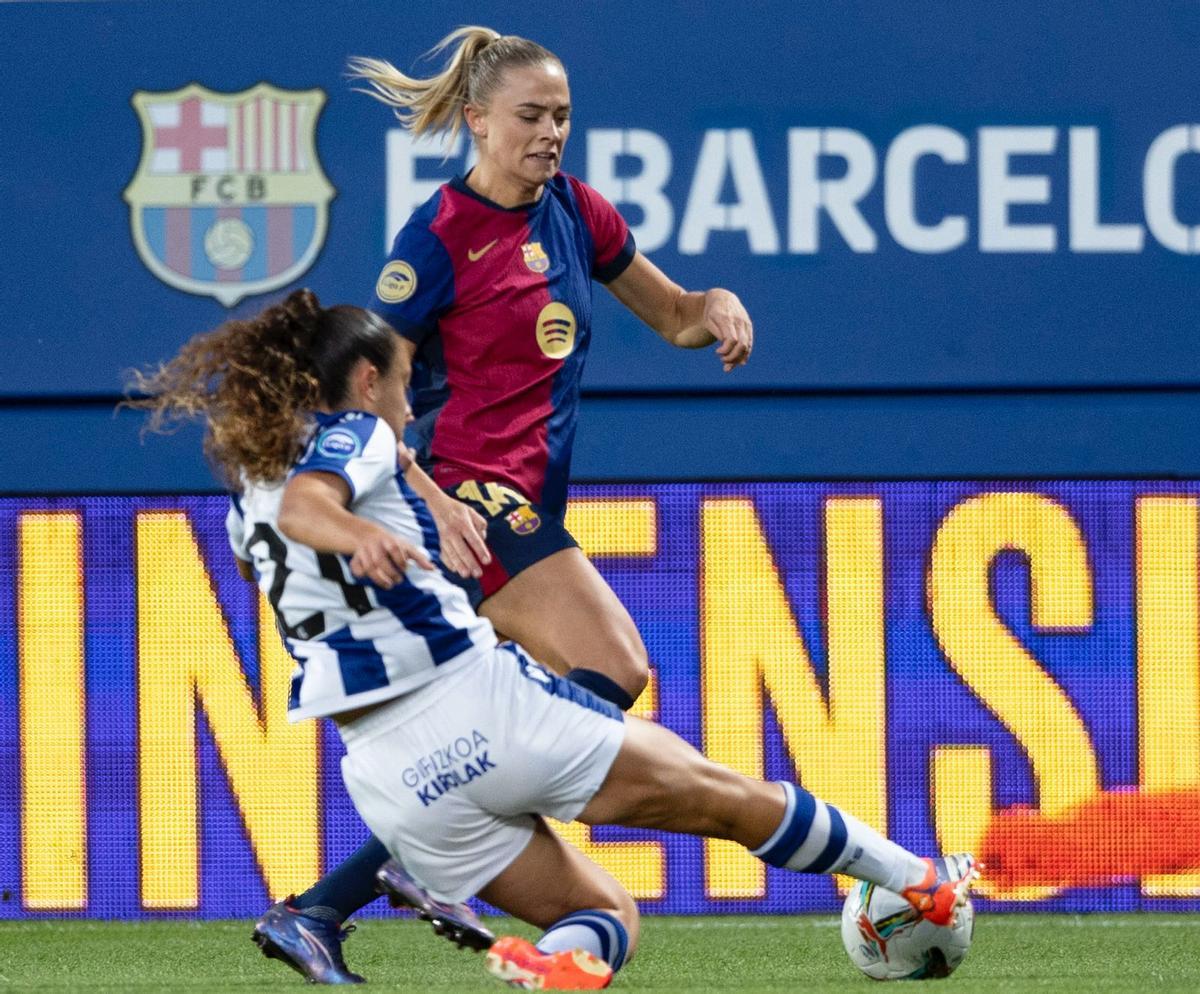 FC Barcelona - Real Sociedad, el partido de la jornada 2 de la LigaF, en imágenes.