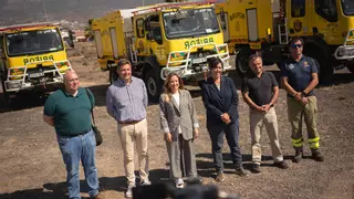 Tenerife garantiza el primer ataque al fuego forestal con 12.000 litros de agua