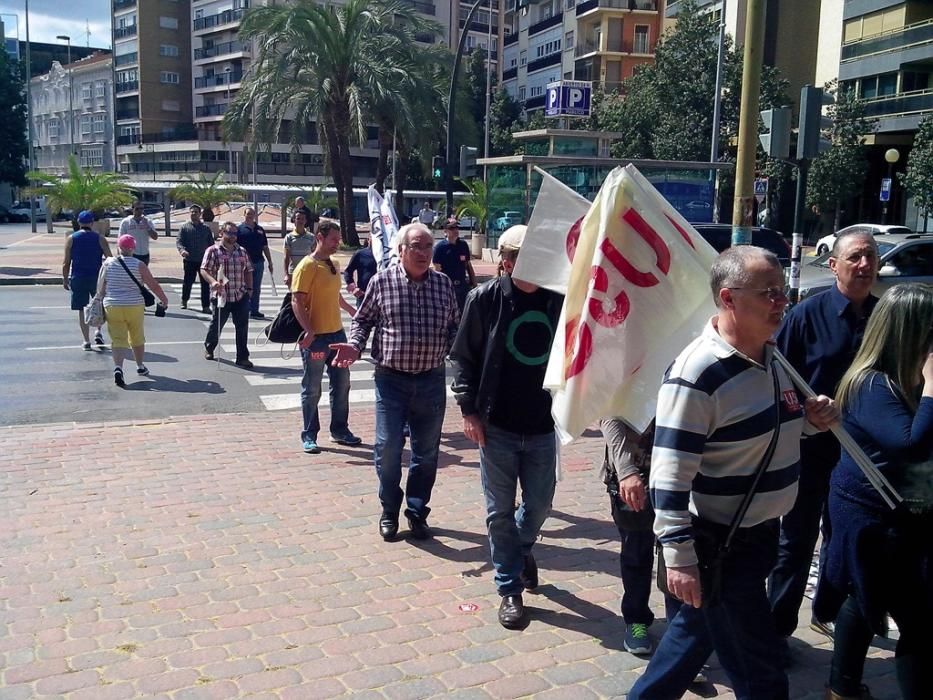 Manifestación del 1 de Mayo en Cartagena