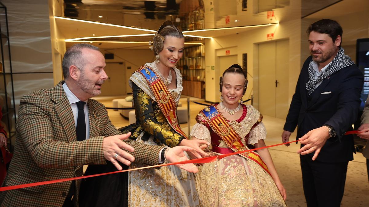Inauguración del "showroom" del Gremio de Sastres y Modistas