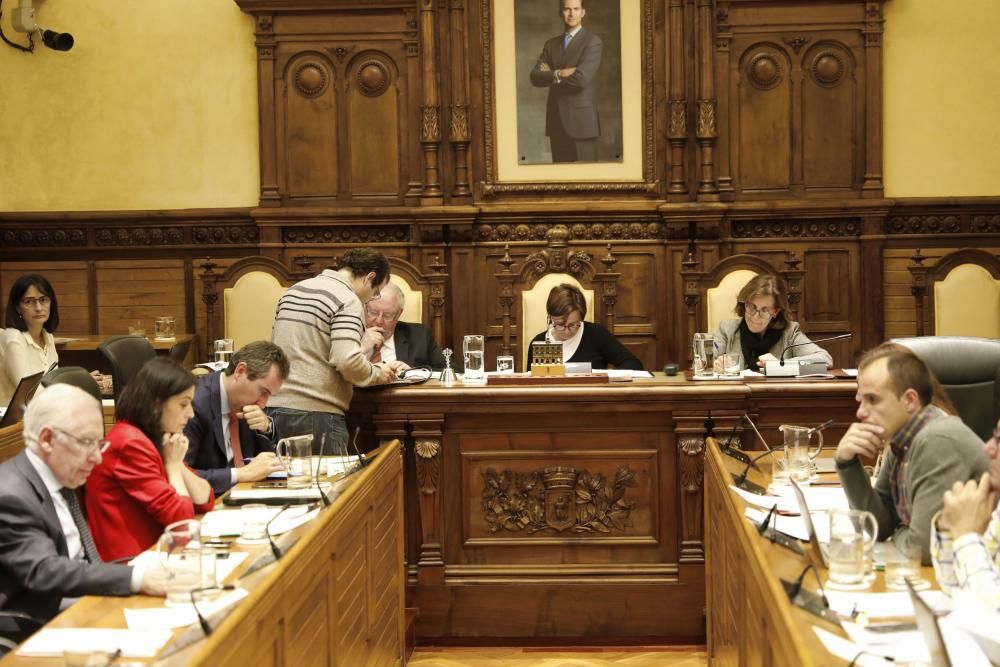 Pleno del Ayuntantamiento de Gijón