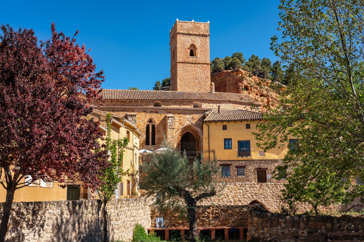 Iglesia de San Blas, en Anento, Zaragoza.