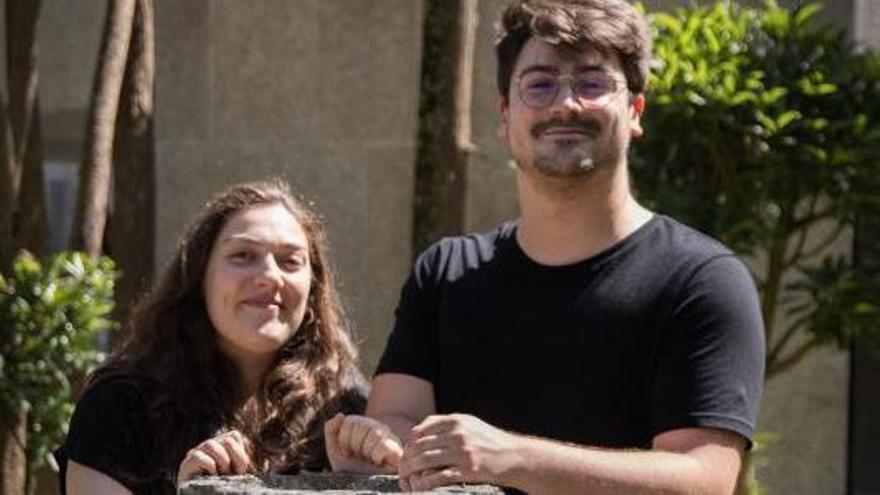 La soprano Emilia Pérez y el pianista Lucas López.