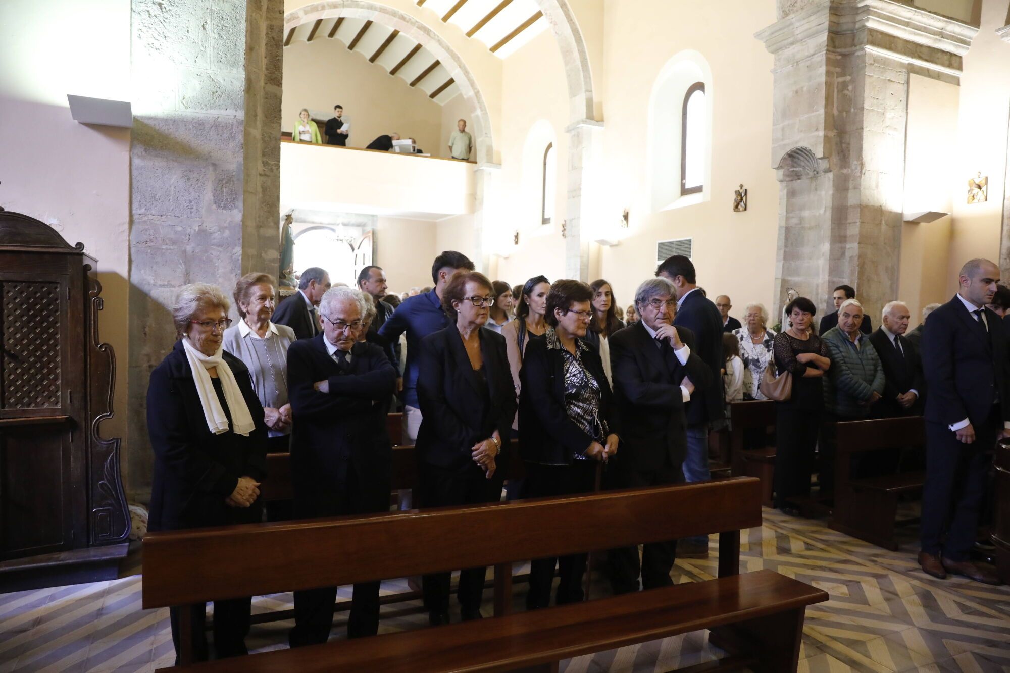 Así fue el funeral de Emilio Serrano en Ribadesella