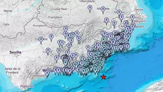 Sentido en Córdoba, Cabra y Villa del Río un terremoto de 5,5 grados con epicentro en Almería