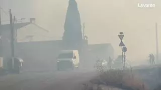 Un incendio de vegetación en Mas del Jutge pone en alerta a Torrent