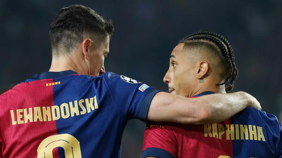 Pichichi Champions League: Raphinha y Lewandowski, a la 'caza' de Guirassy en la clasificaci車n de m芍ximos goleadores