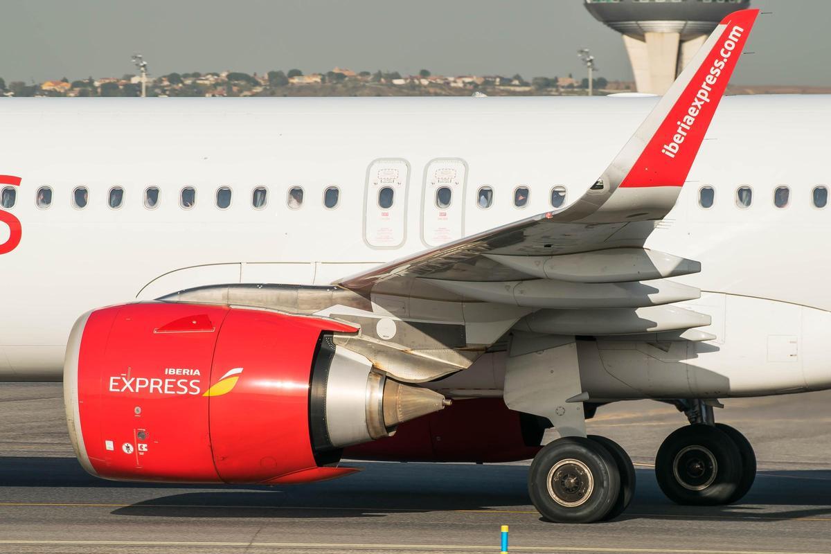 Iberia Express airplane.