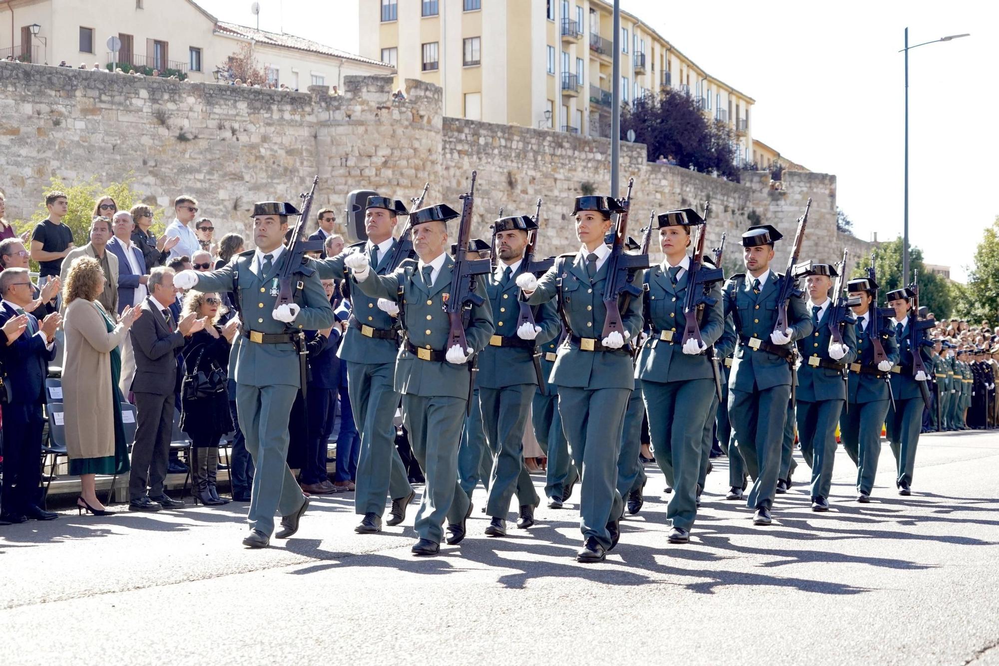 La Guardia Civil de Zamora honra a su patrona la Virgen del Pilar
