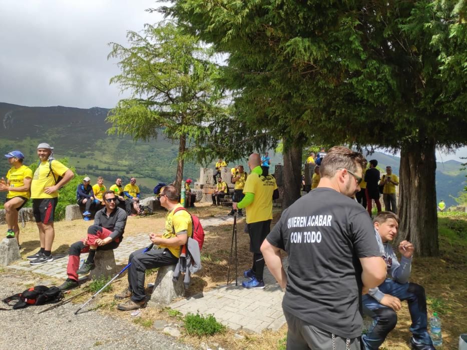 Los trabajadores de Alcoa, arropados por mineros