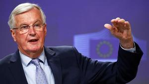 El negociador europeo de ’brexit’, Michel Barnier, este viernes.