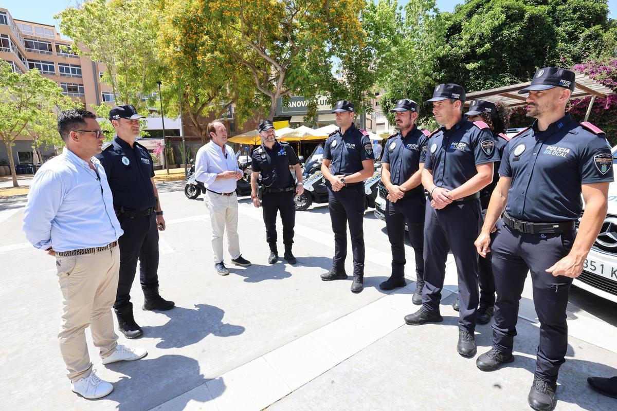 La Policía Local de Ibiza se refuerza con 11 agentes y 13 vehículos