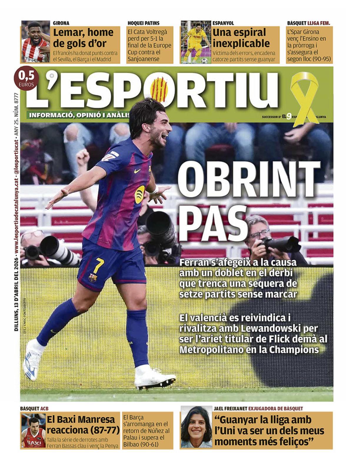 Las imágenes de las portadas de hoy Las imágenes de las portadas de hoy