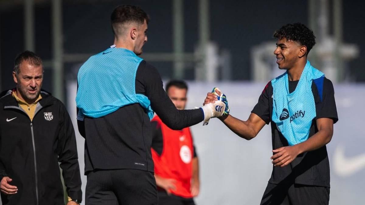 Eder Aller explica su llegada al Barça y la mentalidad con la que afronta el día a día