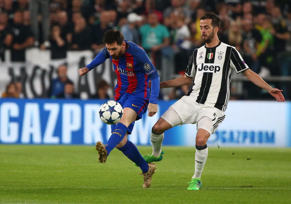 Las mejores imágenes del Juventus - Barça de Champions.