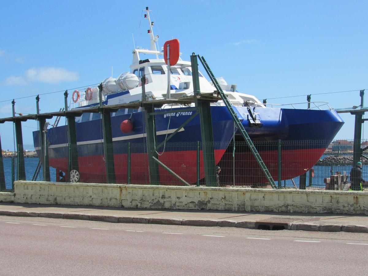 La embarcación «Jeune France», de St. Pierre et Miquelon