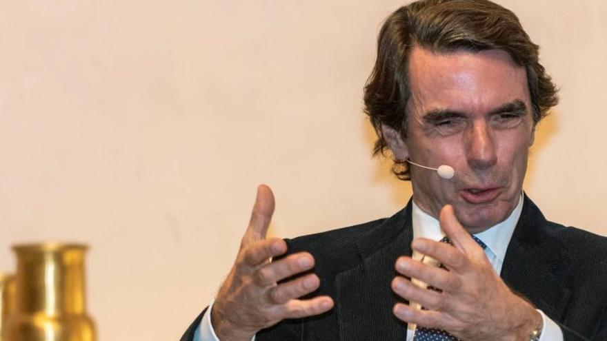 José María Aznar, expresidente del Gobierno.